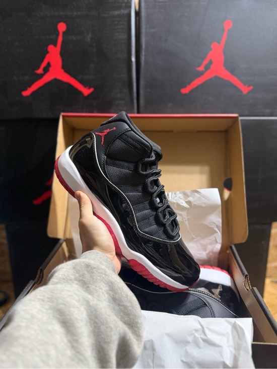 Jordan Other - Air Jordan 11 Bred - Black/Red